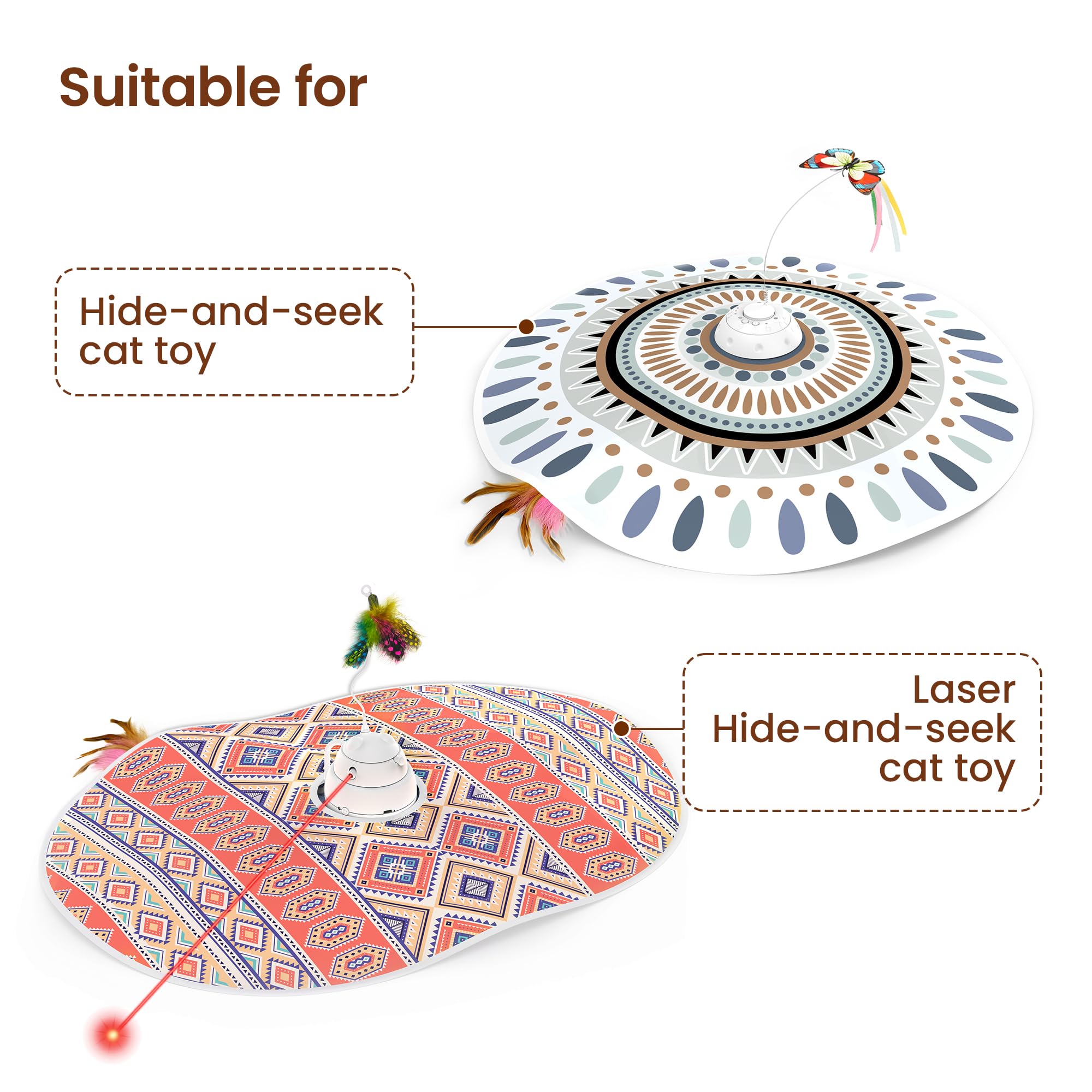 Potaroma tassel rabbit tail refill fuels spontaneous hunting and engagement.