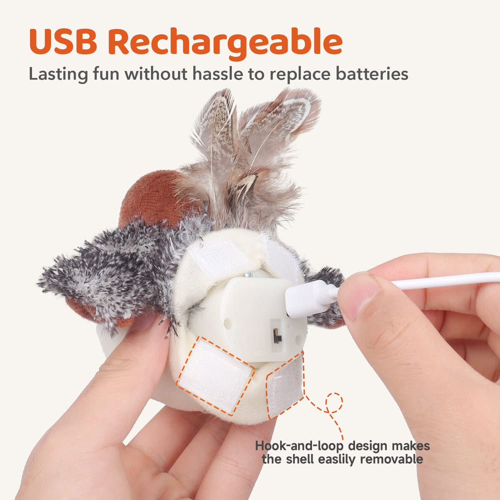 Potaroma USB chargeable toy saves battery replacements