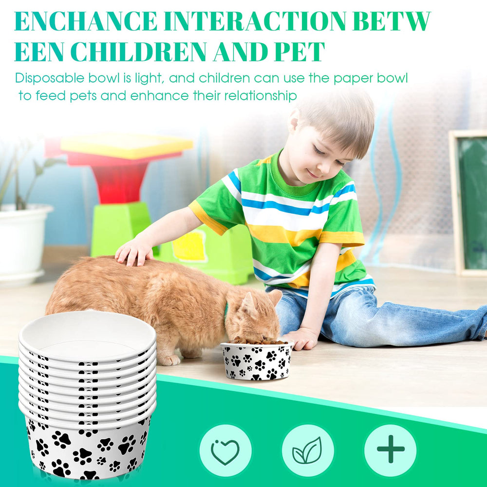 Potchen disposable bowls save time by avoiding washing after meals