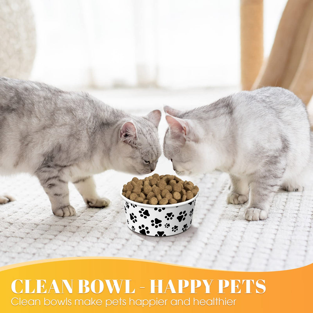 Potchen puppy and cat bowls suitable for single-use meals.