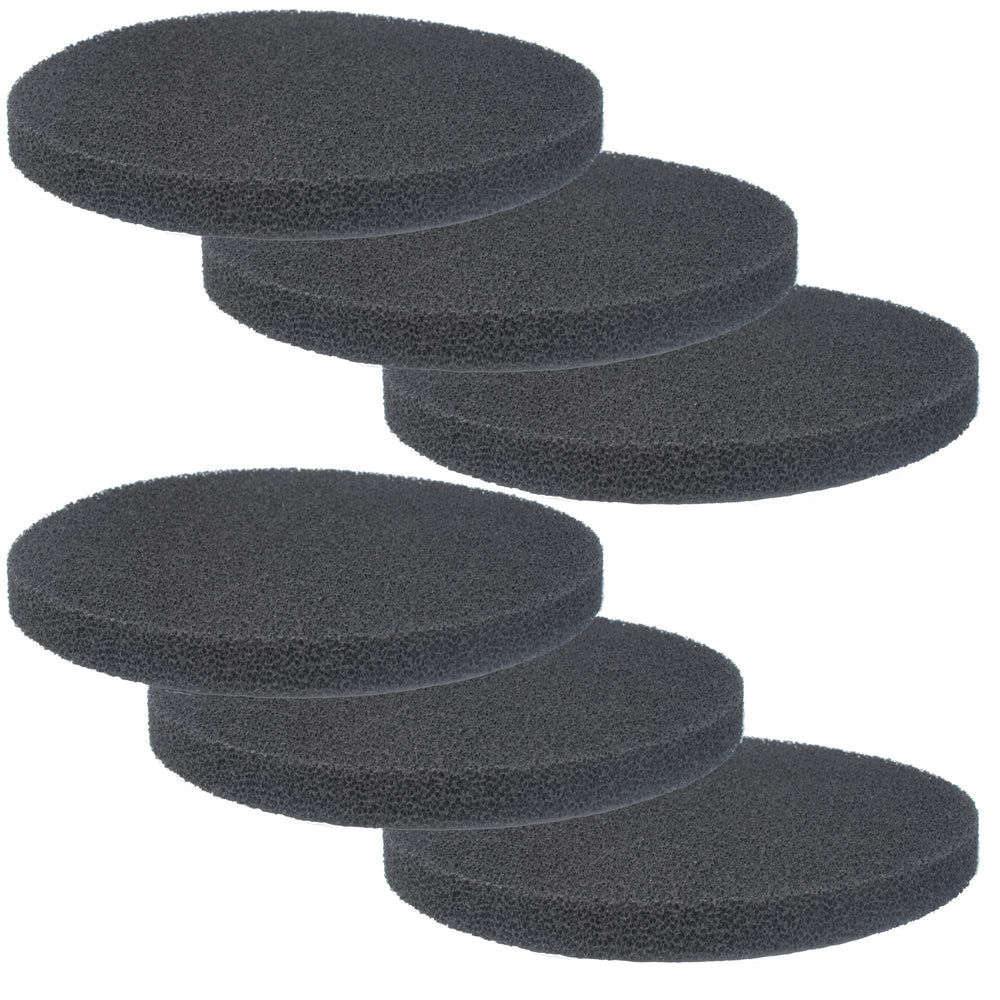 Poweka easy-install pad being placed into Fluval canister for quick maintenance