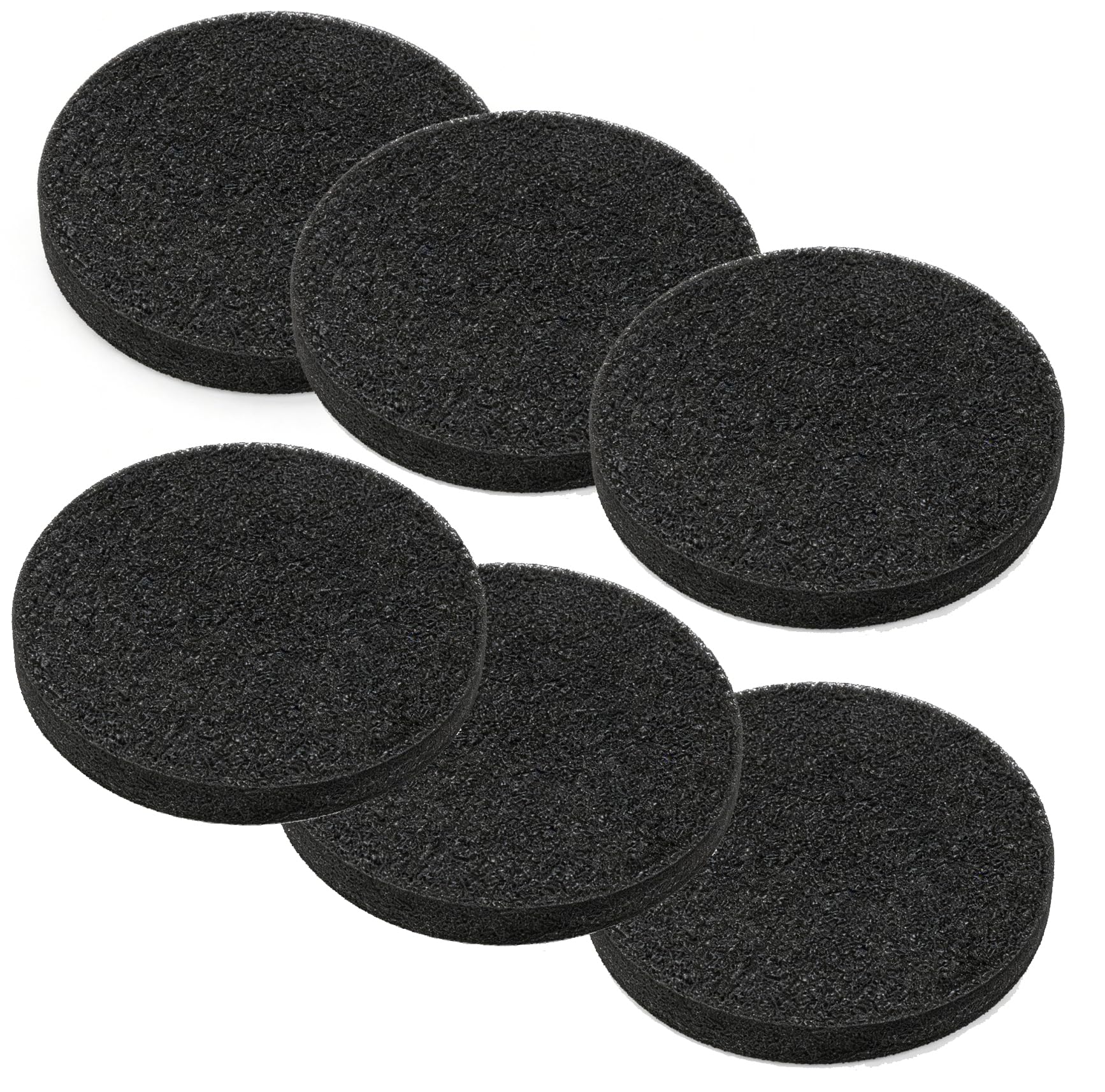Poweka Fx4 carbon filter pad front view for enhanced filtration and a precise fit