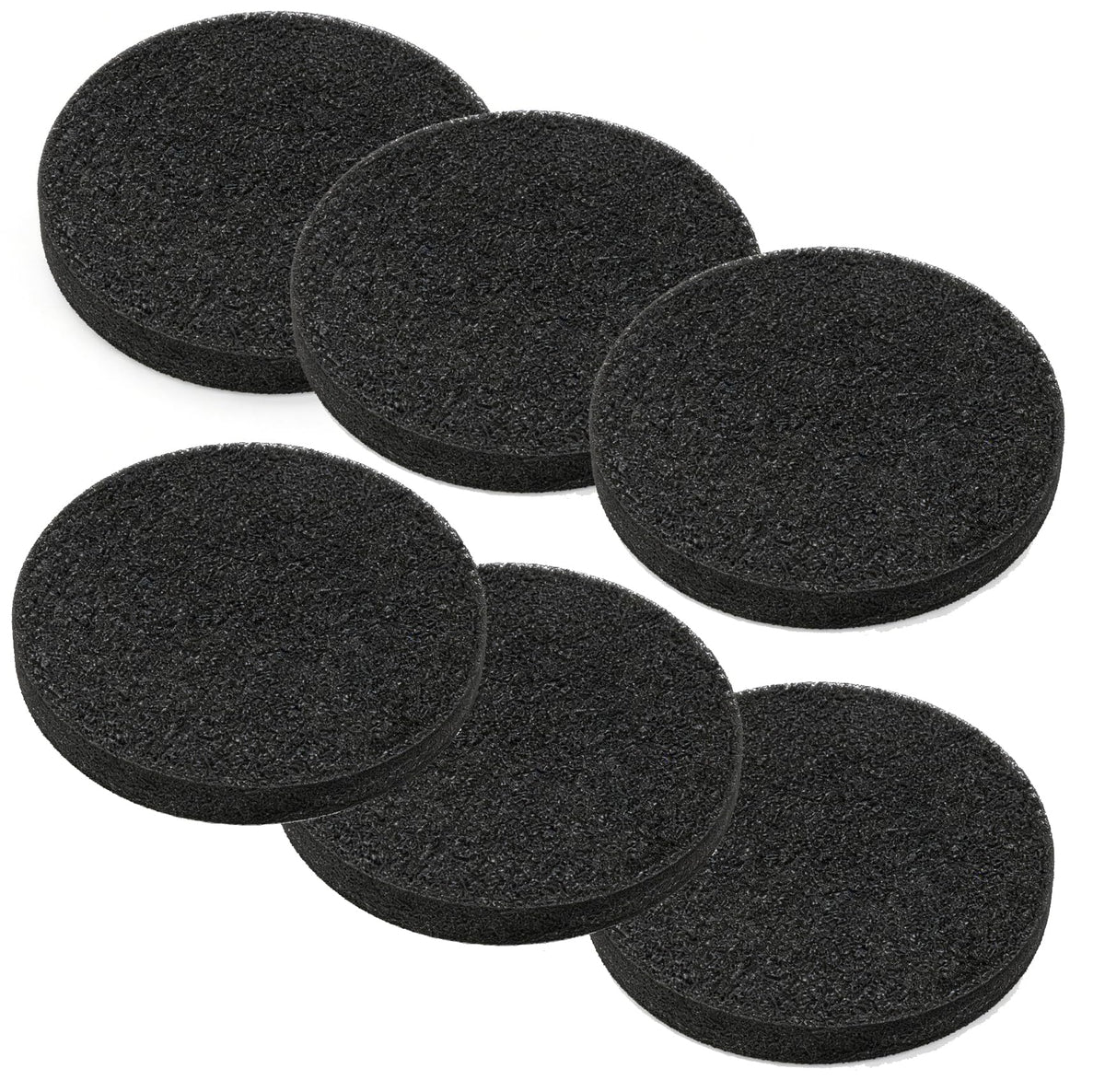 Poweka Fx4 carbon filter pad front view for enhanced filtration and a precise fit