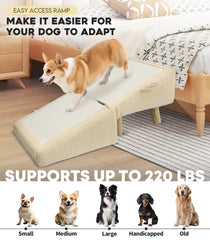 Powerful Xishan dog stairs foldable footstool mode saves space