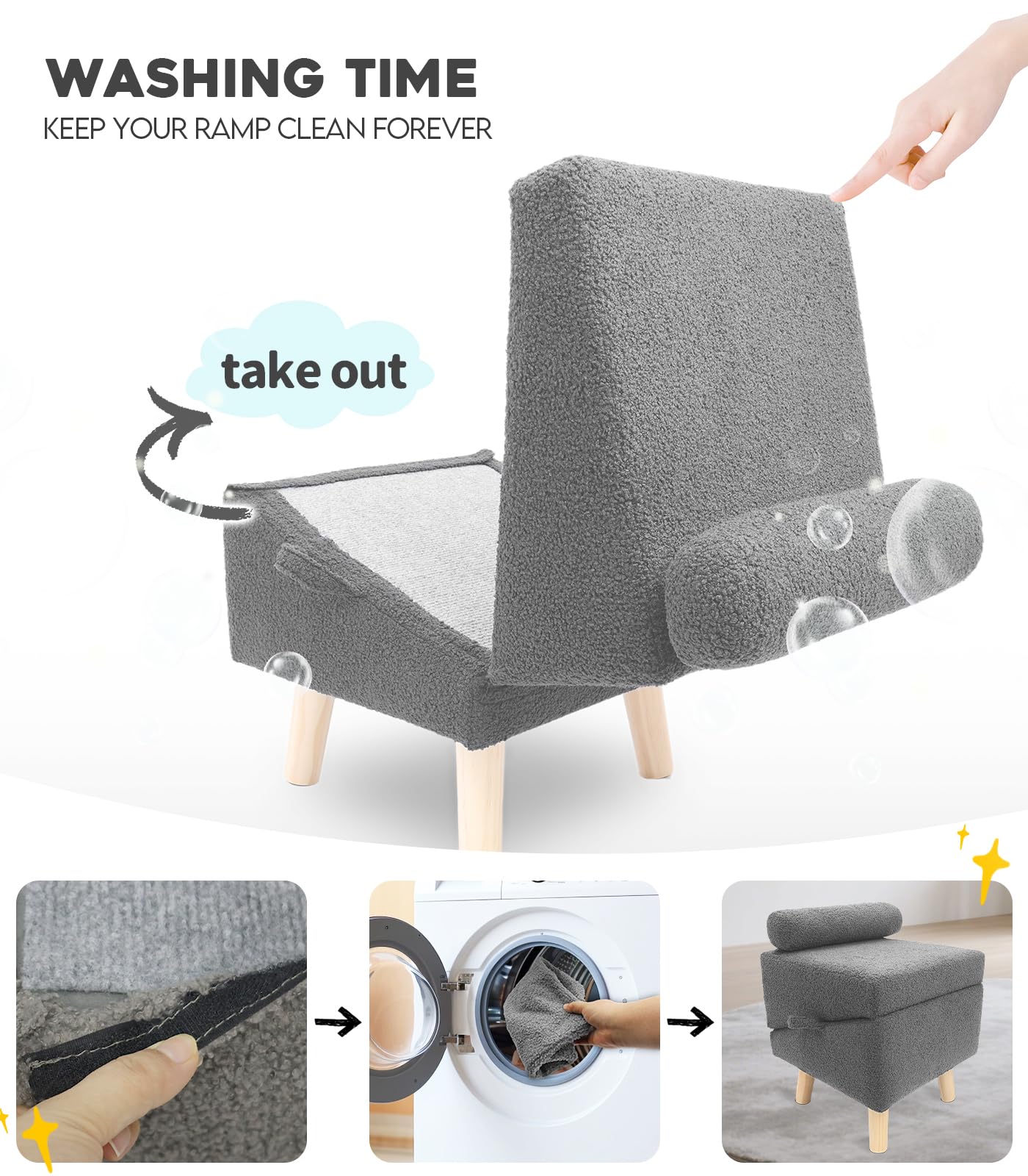 Powerful Xishan non-slip surface provides secure steps during use.
