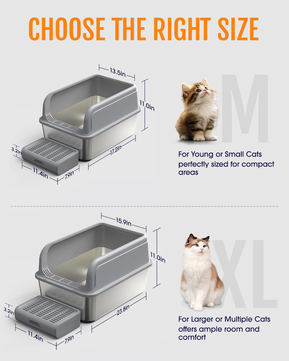 Powools steel design with non slip bottom ensures stable use
