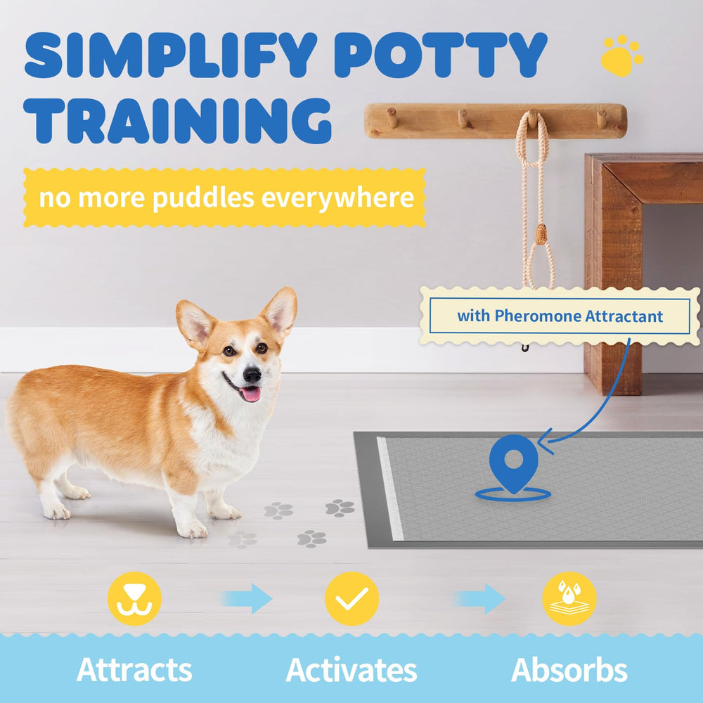 Powools XL puppy pad 6-layer closeup reveals absorbent core and gel formation