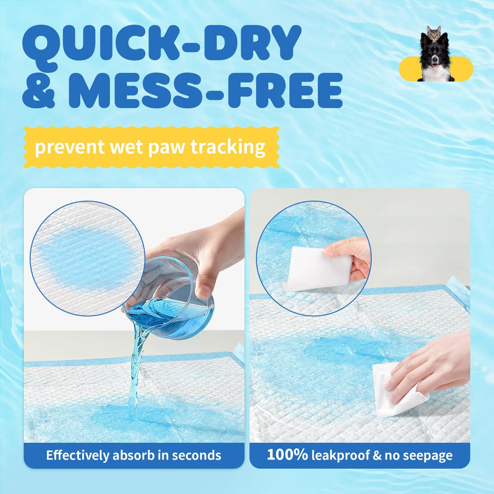 Powools XL 34x28 6-layer pads, ultra-absorbent for moisture containment.