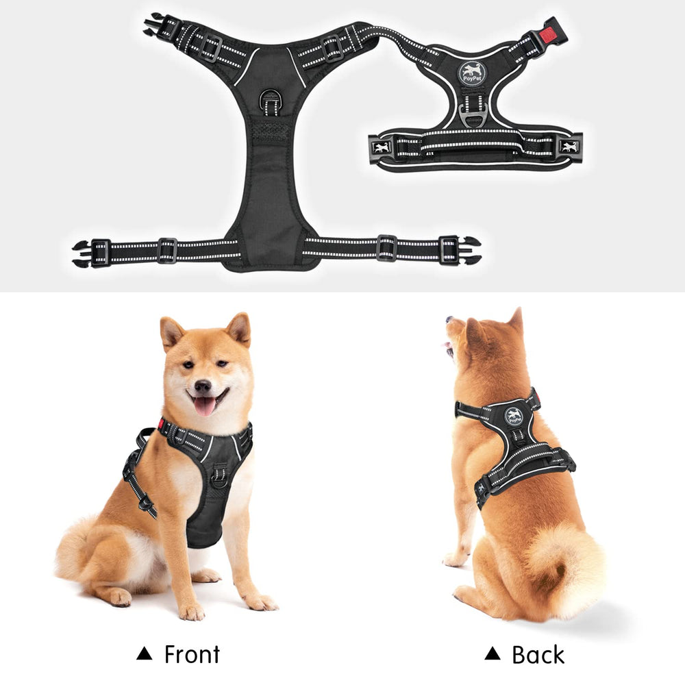 PoyPet Comfortable handle adds secure control during training or walks