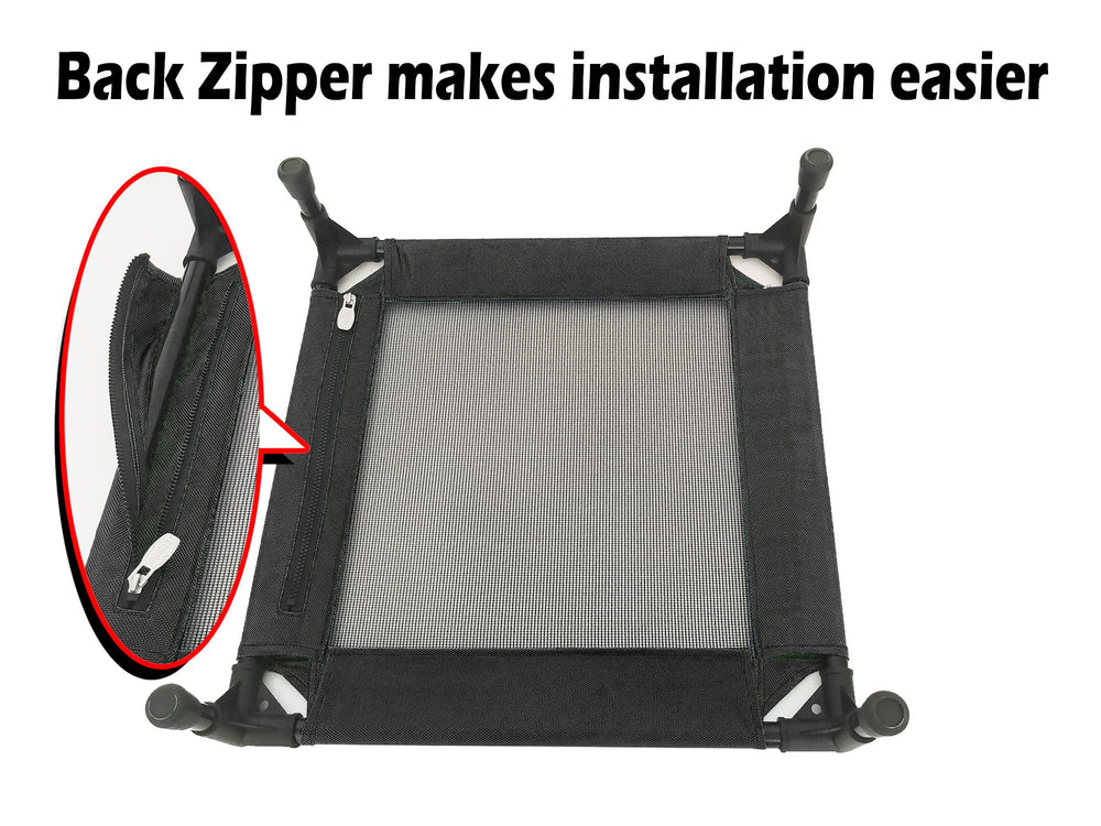 Pozico elevated pet bed small pet 18.9 by 18.9 inches fits compact spaces