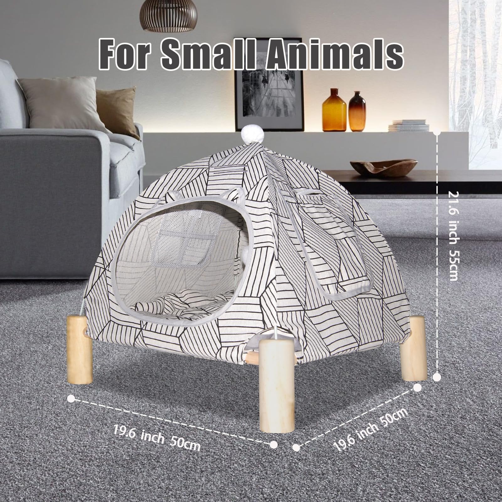 Pozico portable cat tent with quick setup for outdoor adventures.