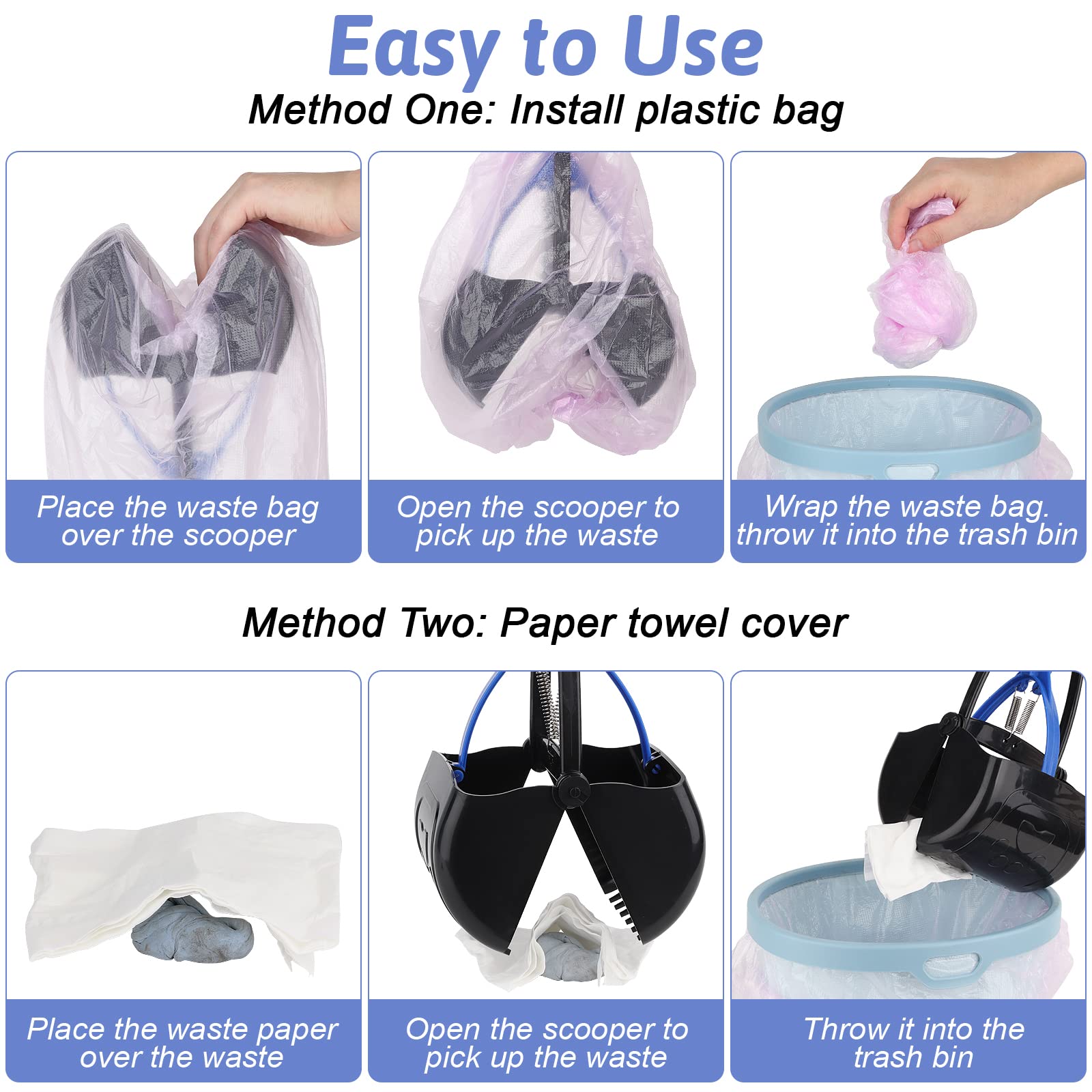 PPOGOO non-stick bucket cleans quickly after use
