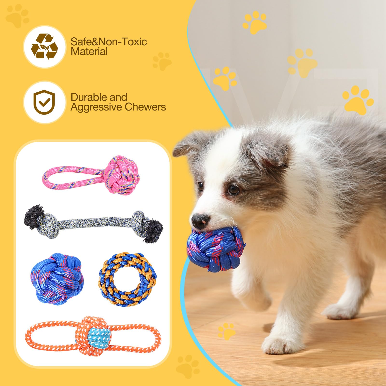 PPTAIO training balls for dogs help reinforce commands during games.