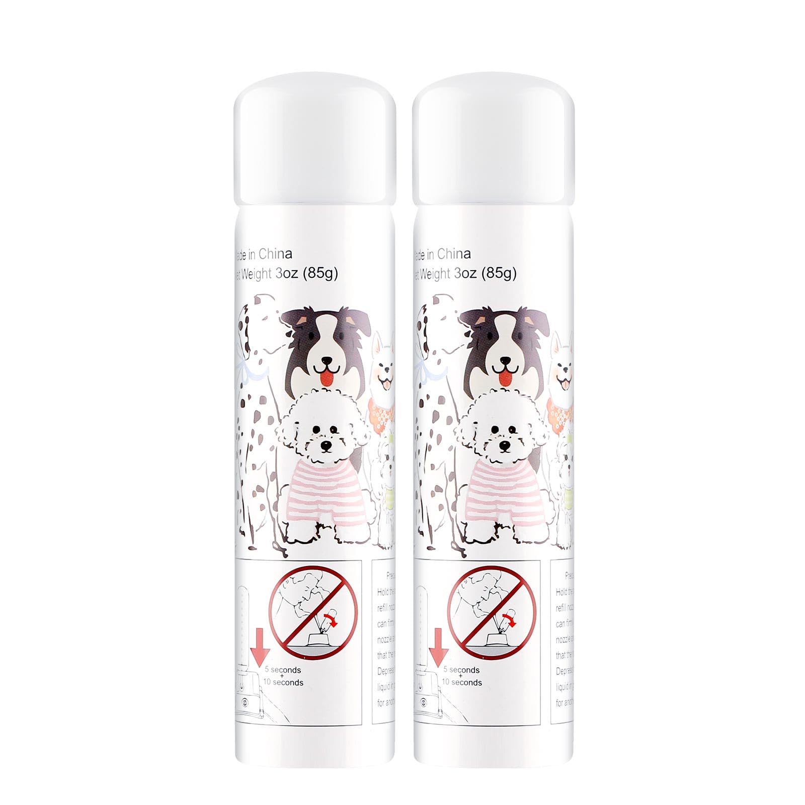 PQJDFX citronella refill 2pack can ensures consistent sprays for bark collar training