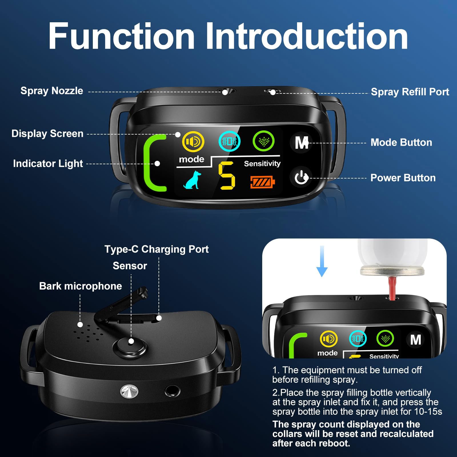 PQJDFX Type‑C charging icon highlighting quick, convenient recharge.