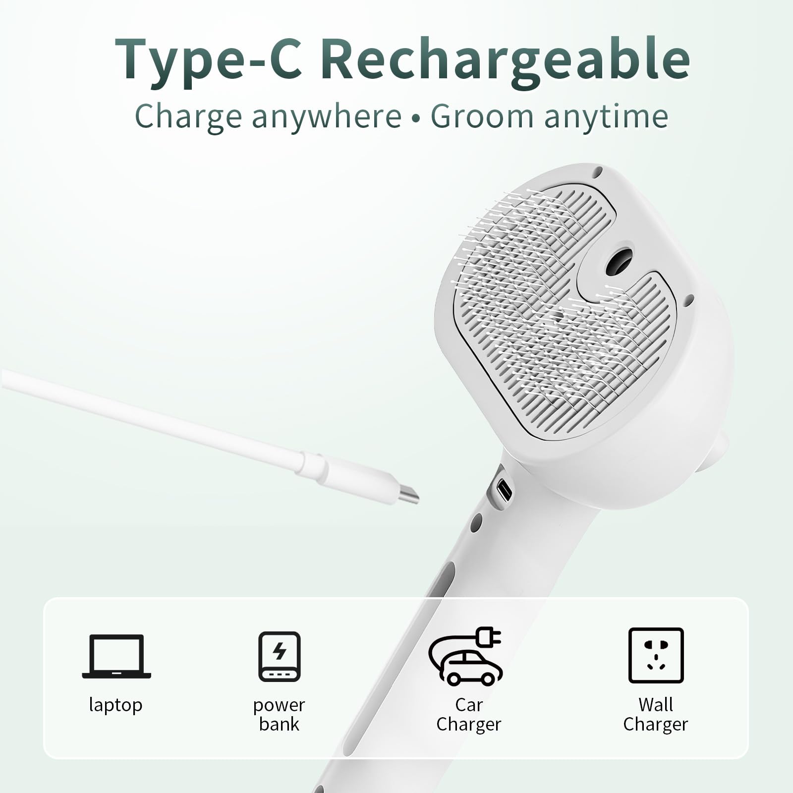 PrawPawtic Lightweight cordless design makes grooming easy to handle on the go.