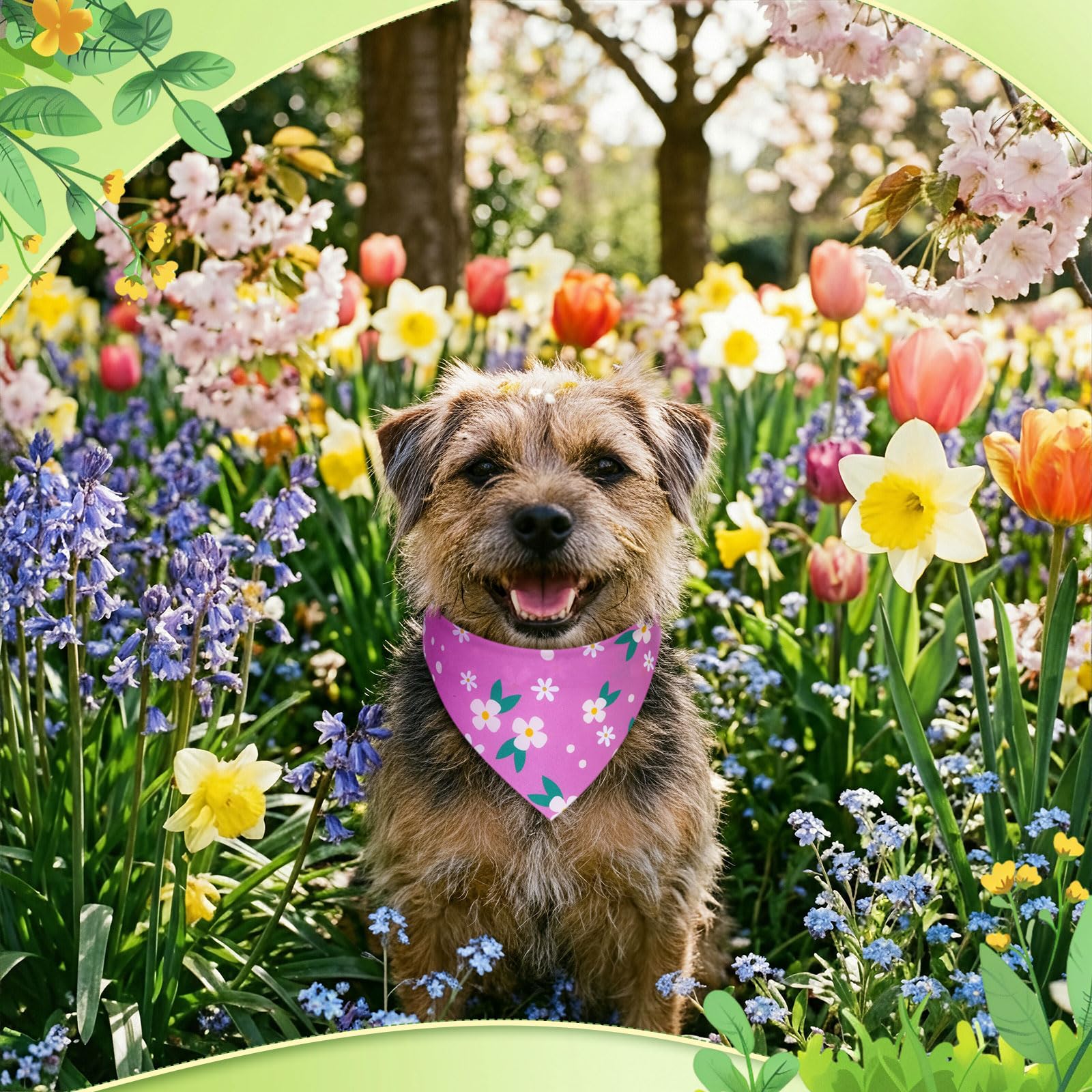 Preboun soft polyester bandanas provide comfort during wear