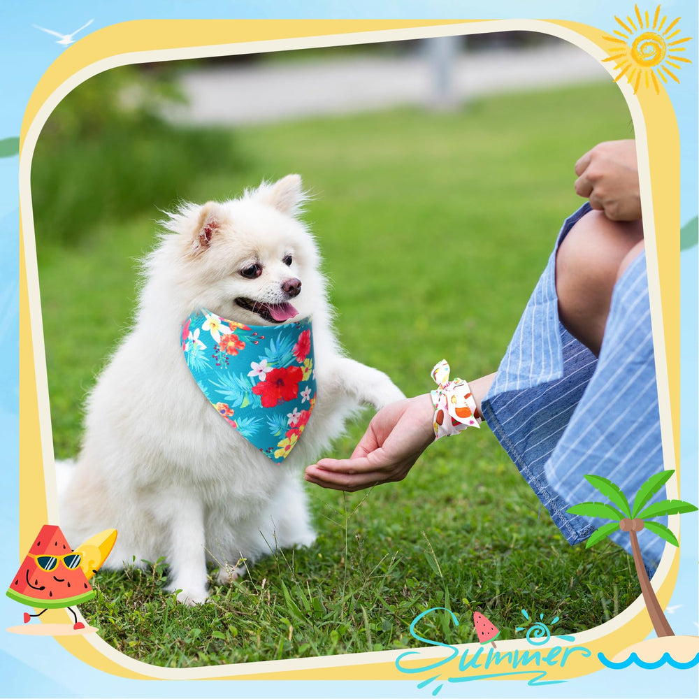 Preboun adjustable foldable bandana for versatile dog fit
