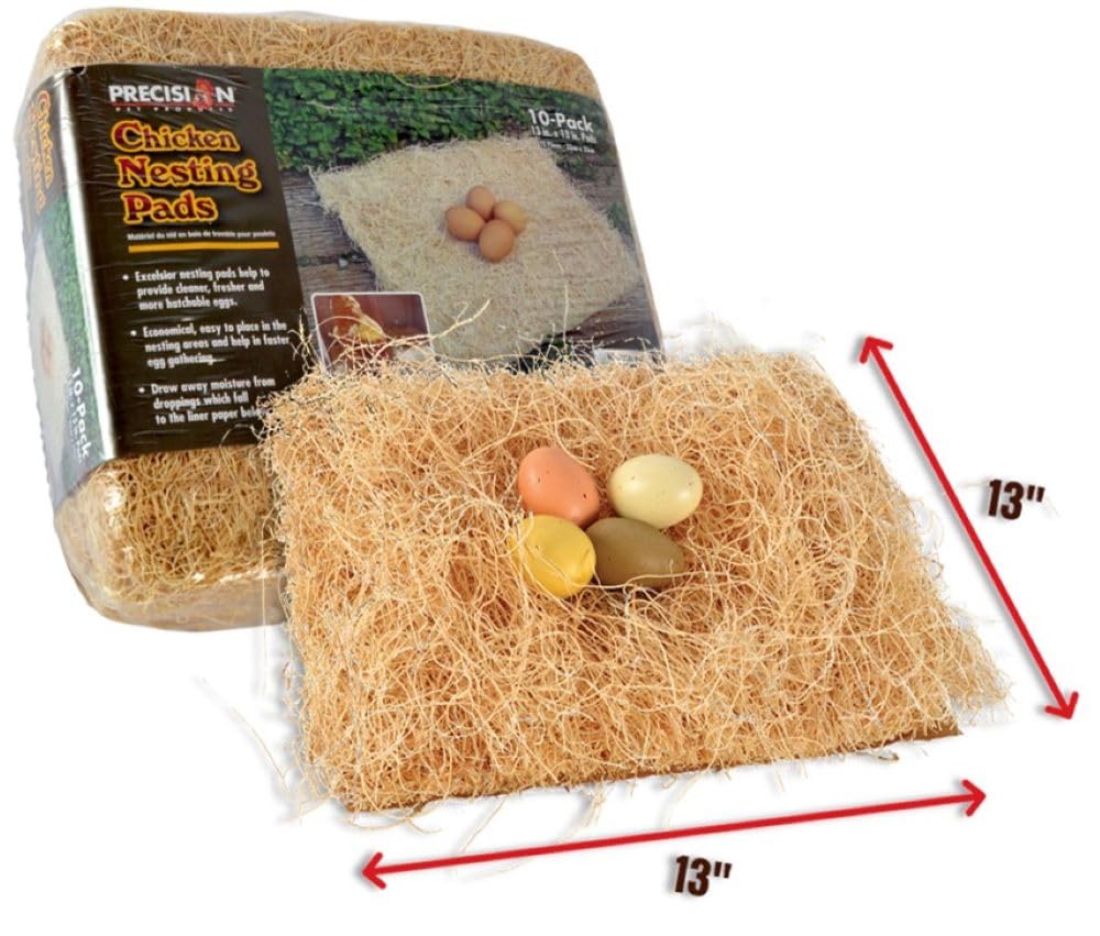 PRECISION PET 10-pack nesting pads USA-made sustainable choice
