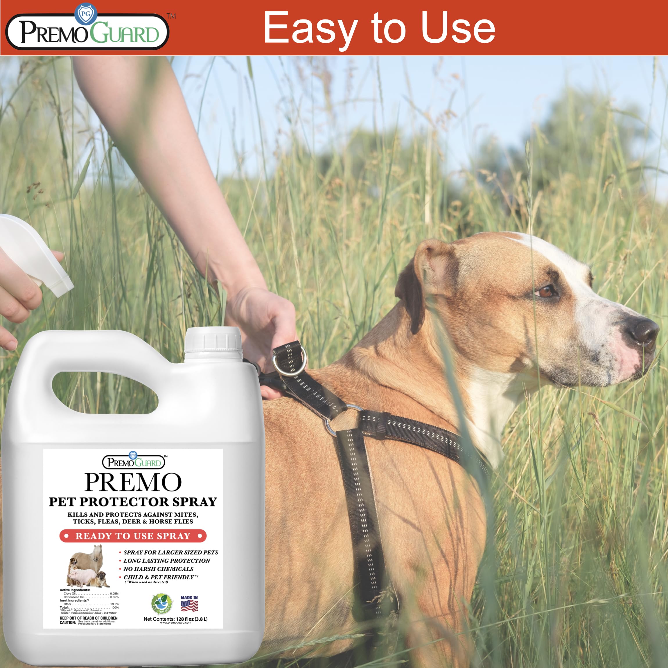Premo Guard fragrance free bedding spray for safe fabrics