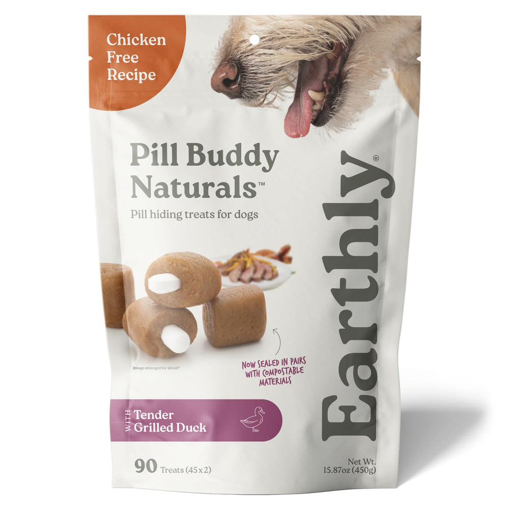 Presidio Pill Buddy Naturals duck soft texture for easy concealment of any pill.