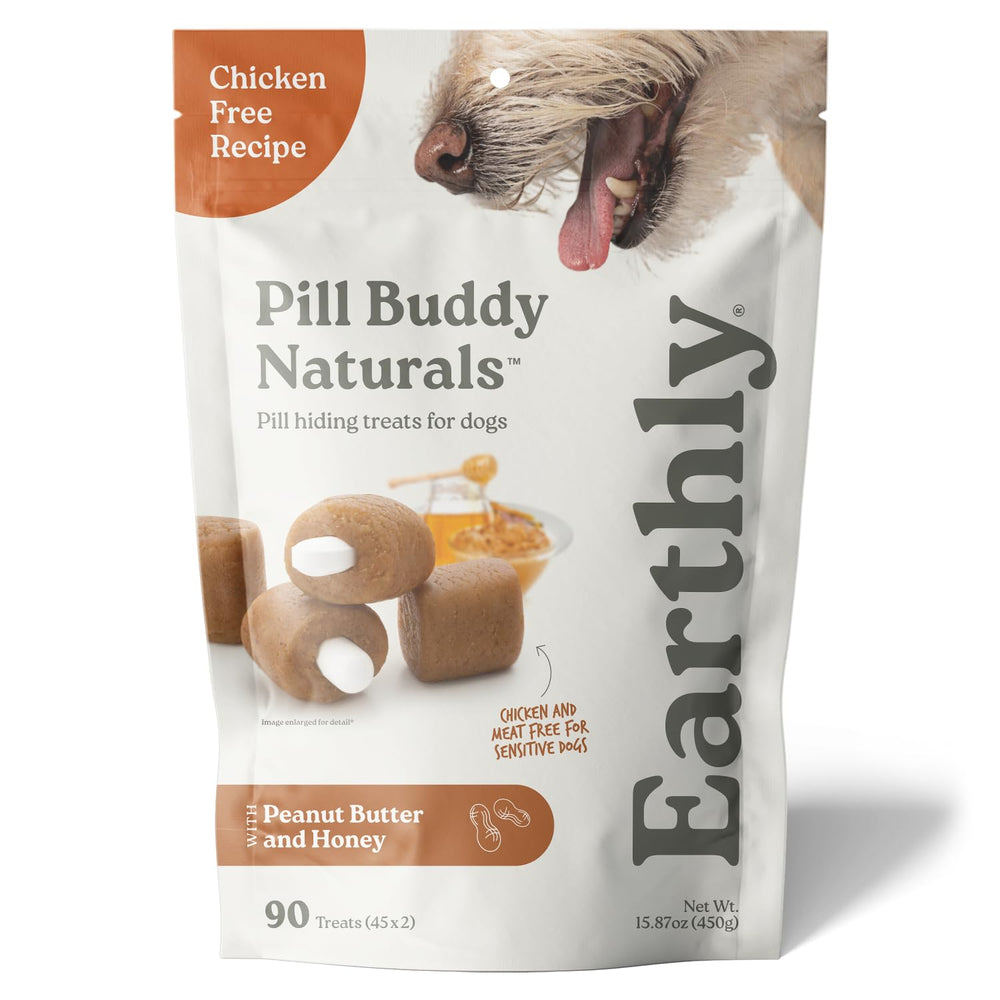 Presidio Pill Buddy Naturals honey-treat soft texture hides pills for dogs.