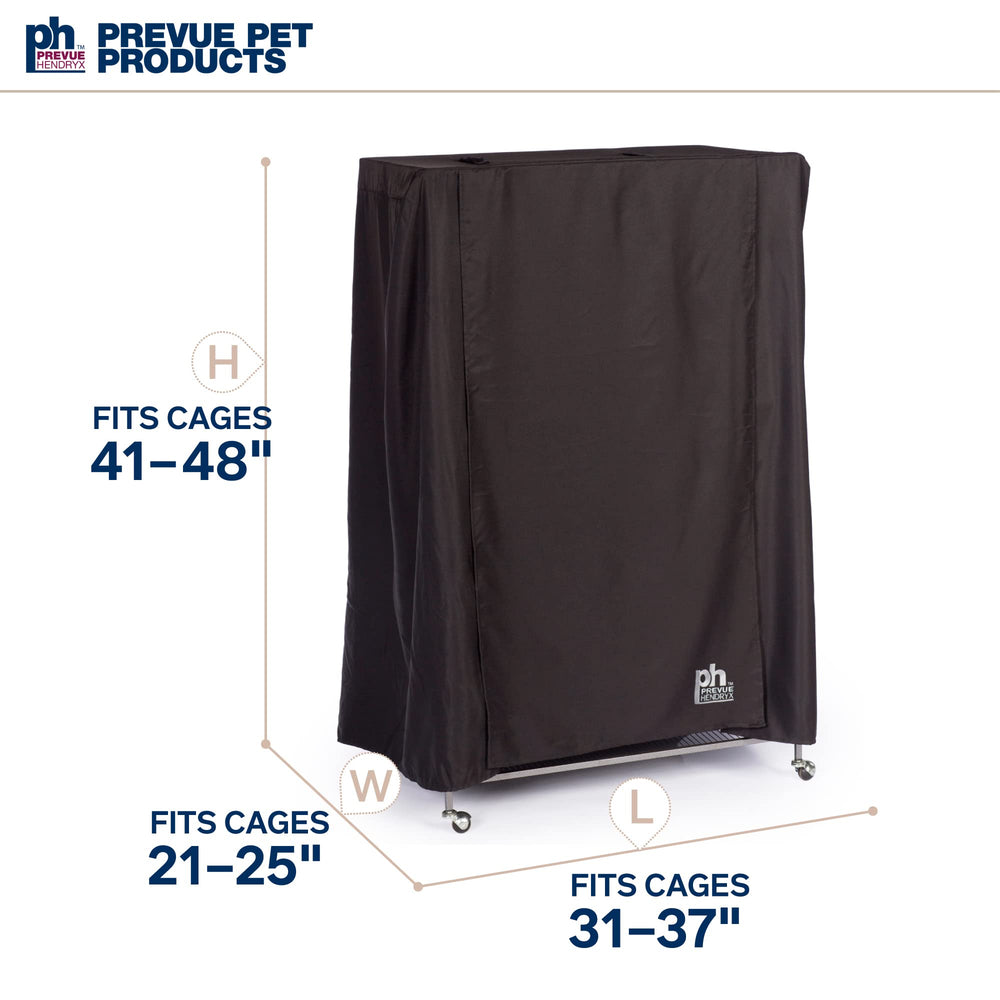Prevue Cage Cover Secure Fit helps minimize distractions during sleep