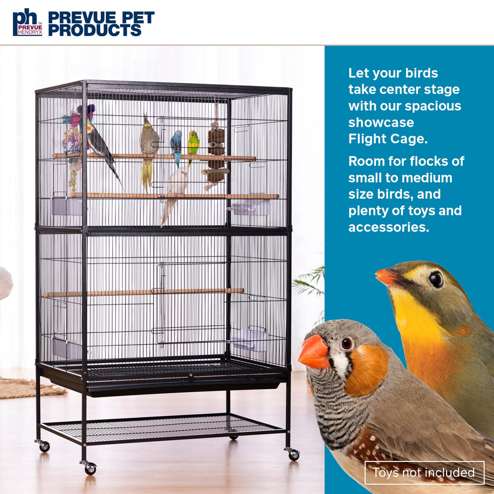PH Prevue Hendryx debris tray and access doors aid tidy feeding areas.