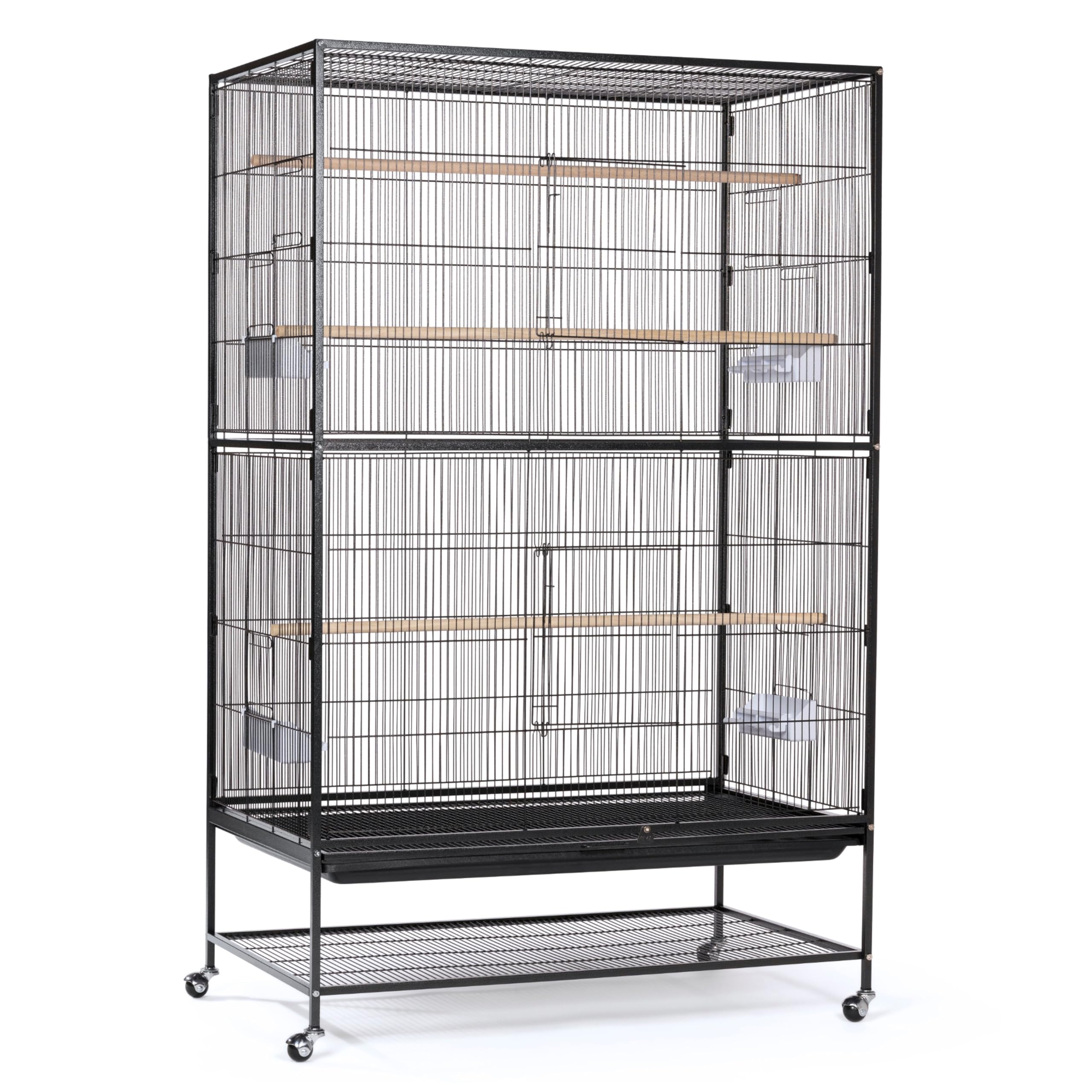 Prevue Pet Products flight cage front doors for easy access