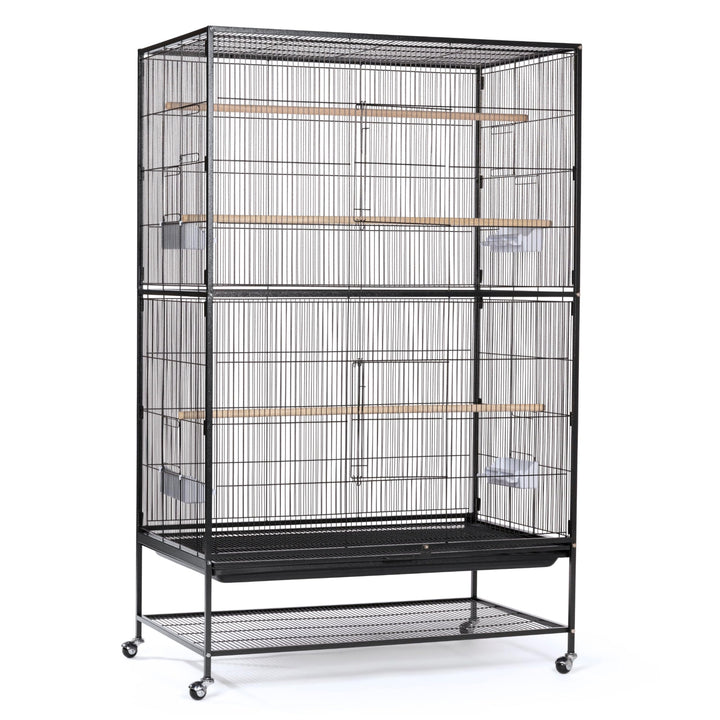 Prevue Pet Products flight cage front doors for easy access