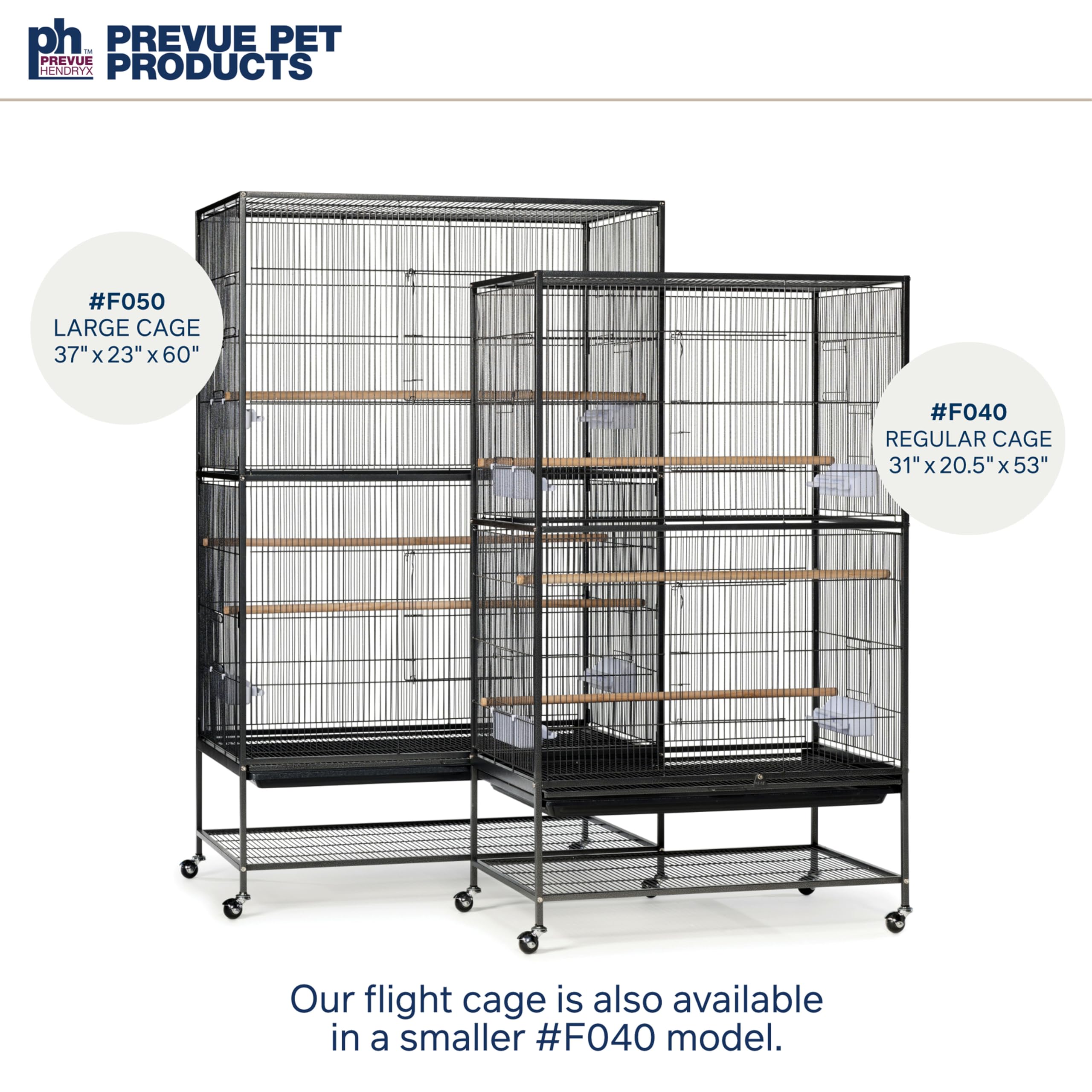 Prevue Pet Products half-inch wire spacing keeps birds safe