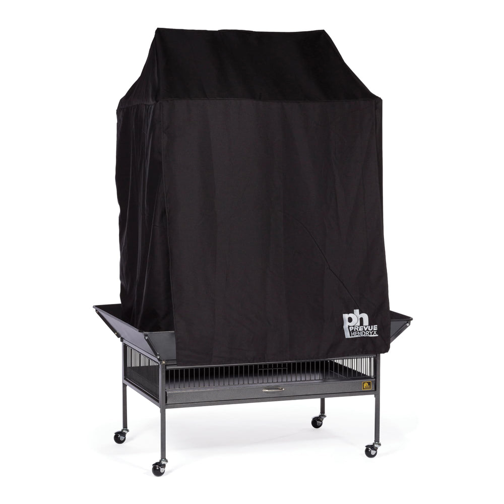 PH Prevue Hendryx Good Night cage cover in breathable nylon blocks light for restful sleep.
