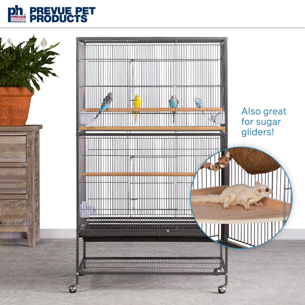 PH Prevue Hendryx steel cage features 1/2 inch wire spacing for safety and ventilation.