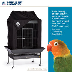 PH Prevue Hendryx Large cage cover provides nighttime privacy for large birds.