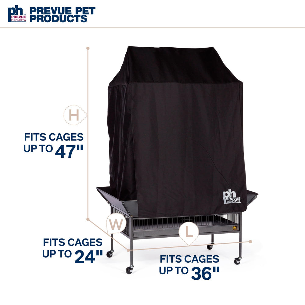 PH Prevue Hendryx Black cover features Prevue logo for a neat look.