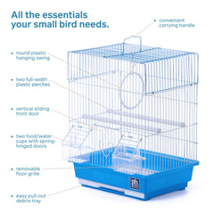 PH Prevue Hendryx two plastic feeding bowls included