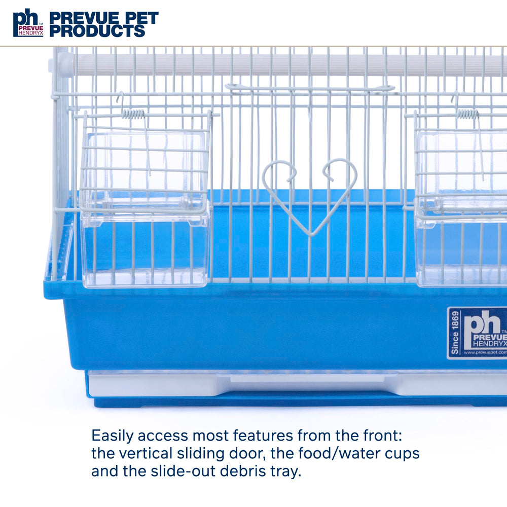 PH Prevue Hendryx two plastic perches and a swing for bird activity