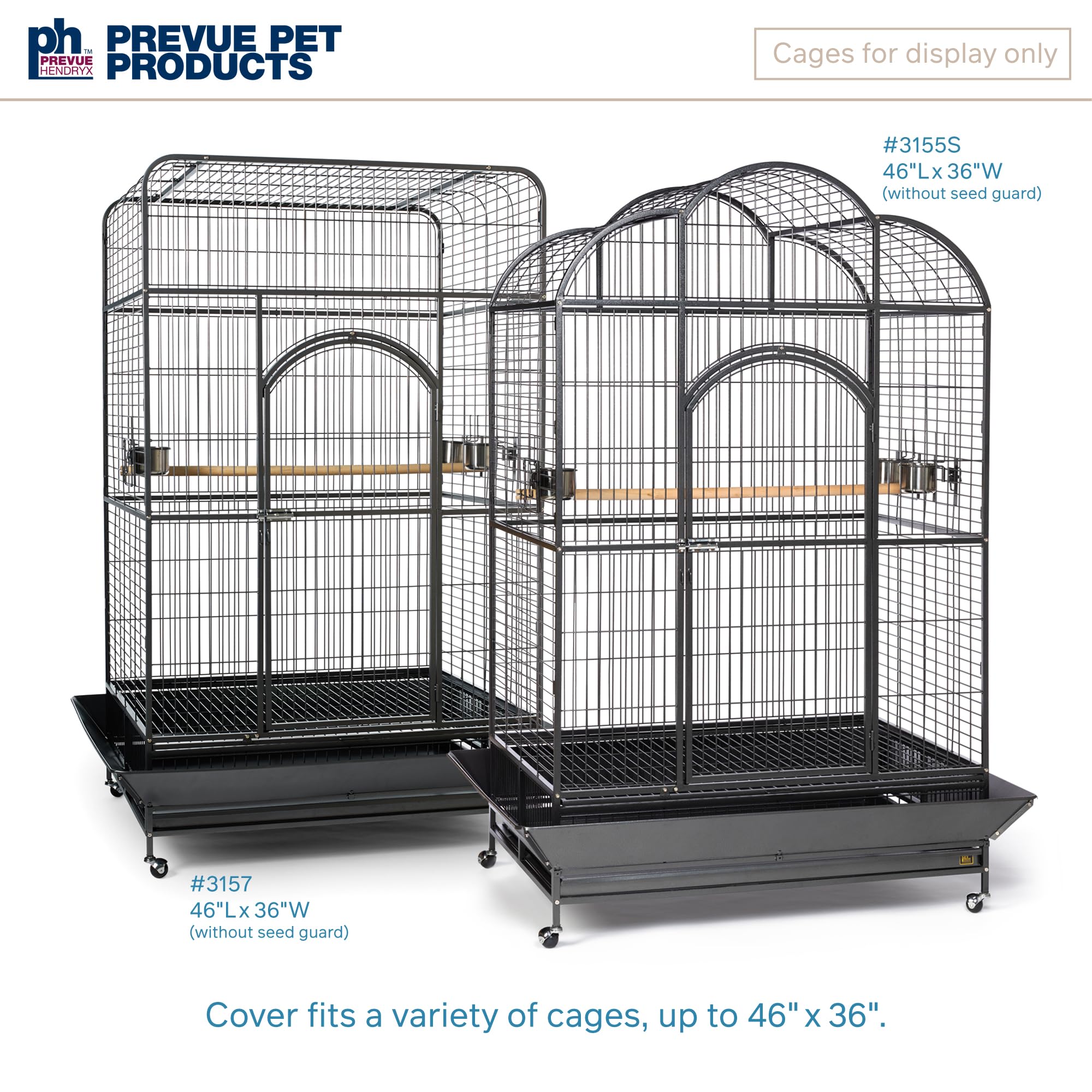 PH Prevue Hendryx cover measures 9-in x 4.5-in x 10-in for secure fit.