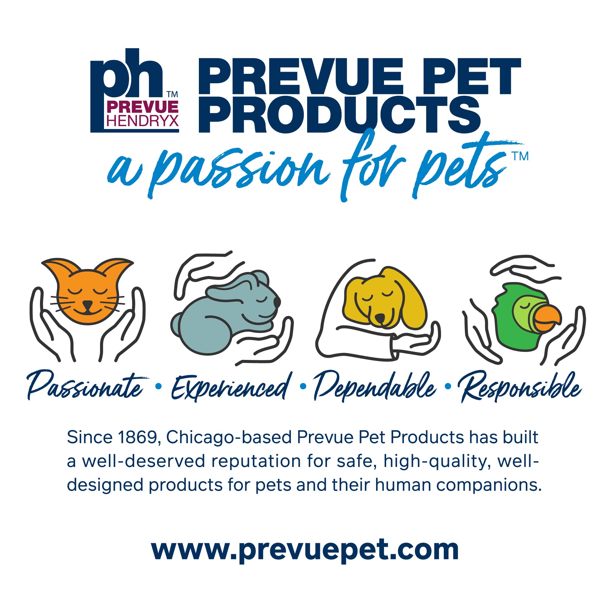 PH Prevue Hendryx durable cage cover designed for long-term nightly use.