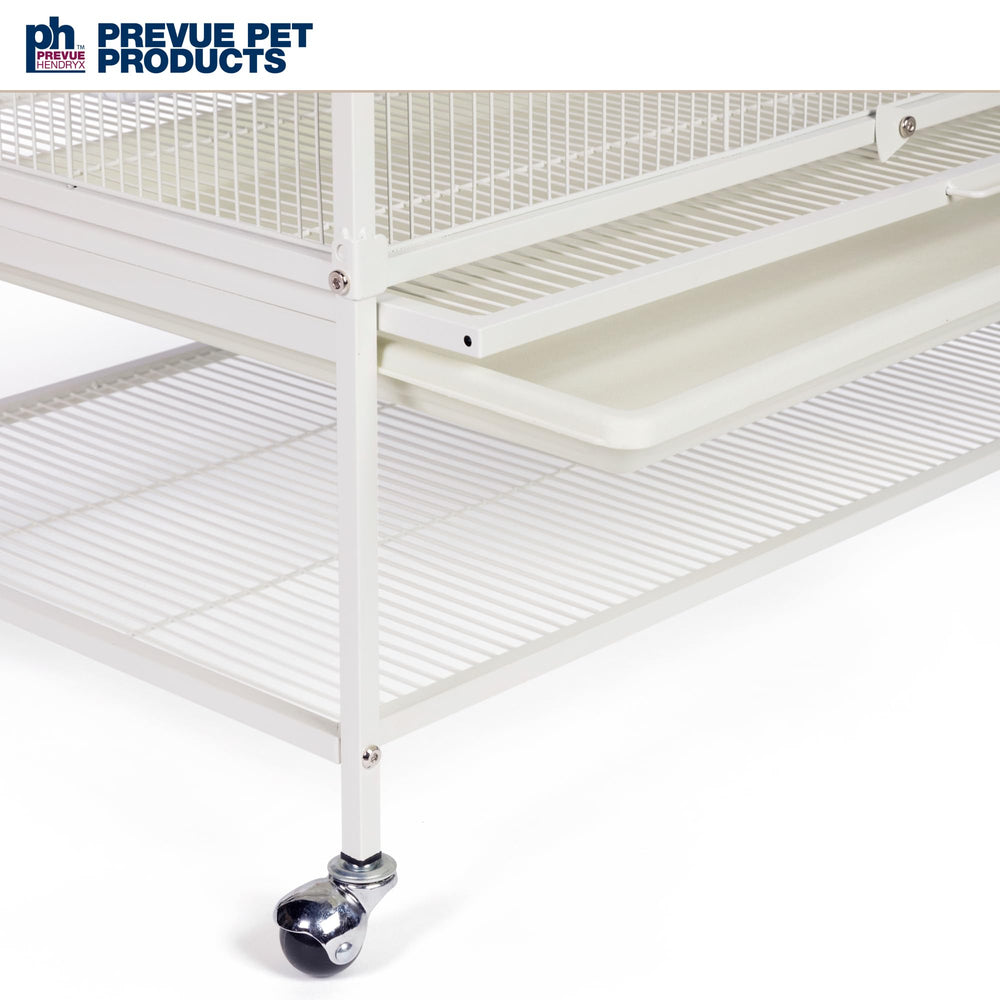 Side nest box doors allow easy external access