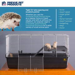 PH Prevue Hendryx universal small animal home roof door enables top-entry for versatile care
