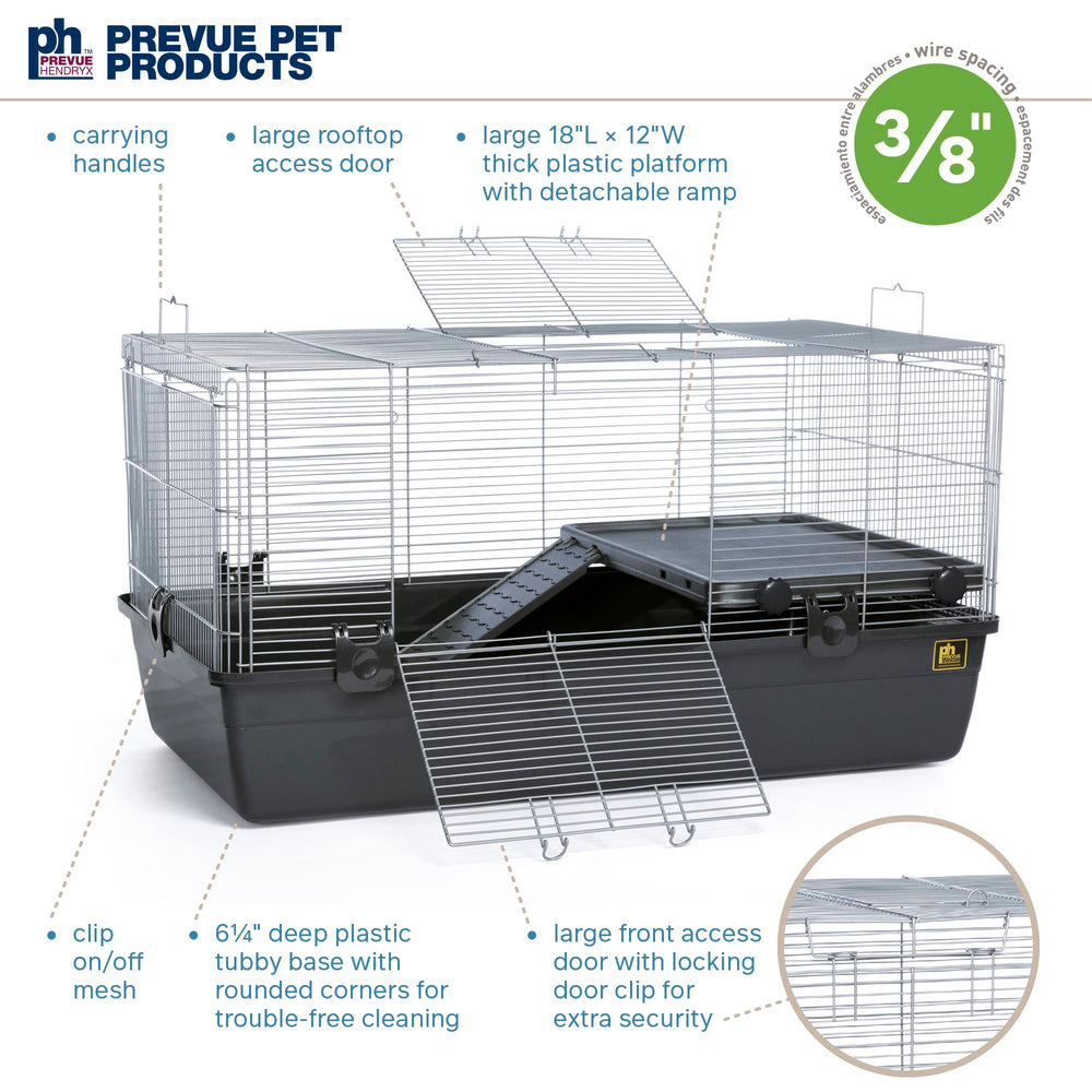PH Prevue Hendryx universal small animal home tight wire spacing enhances pet security