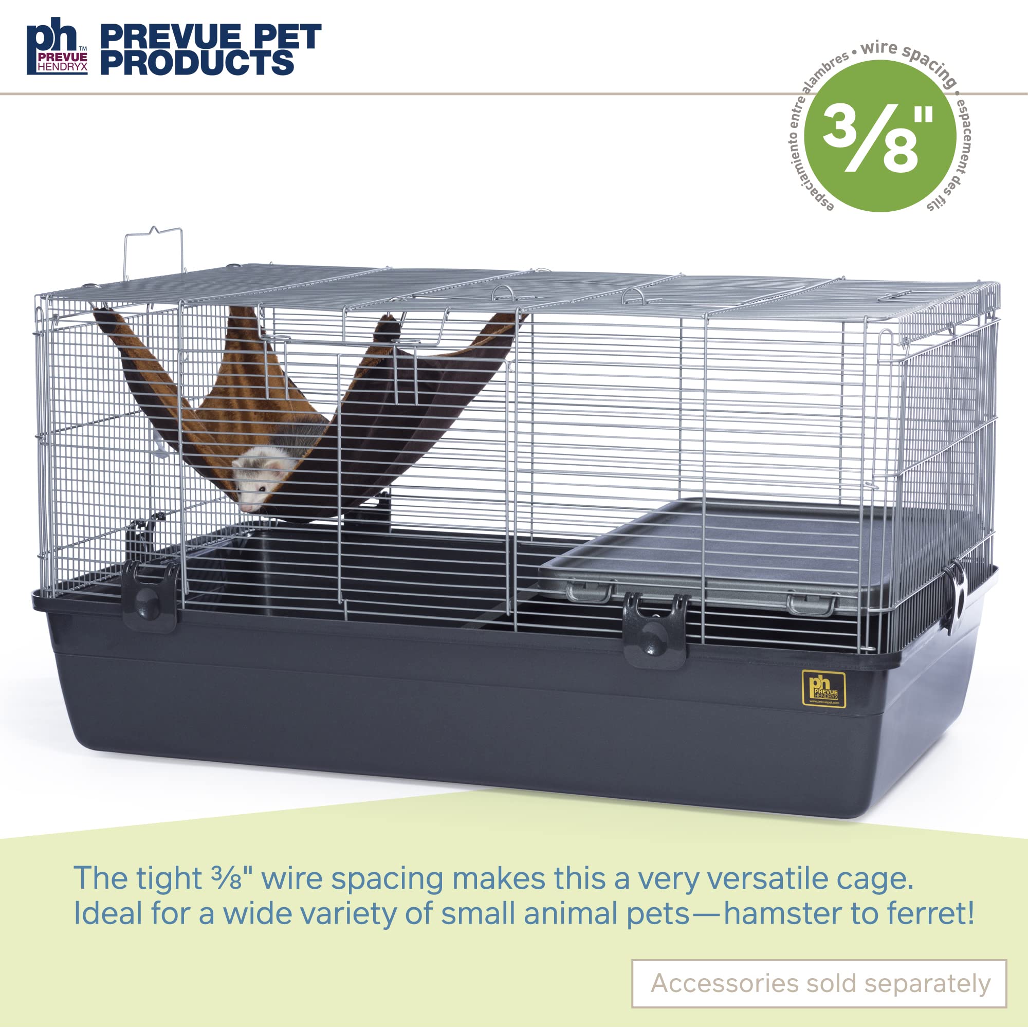 PH Prevue Hendryx universal small animal home twist knob closure provides secure access