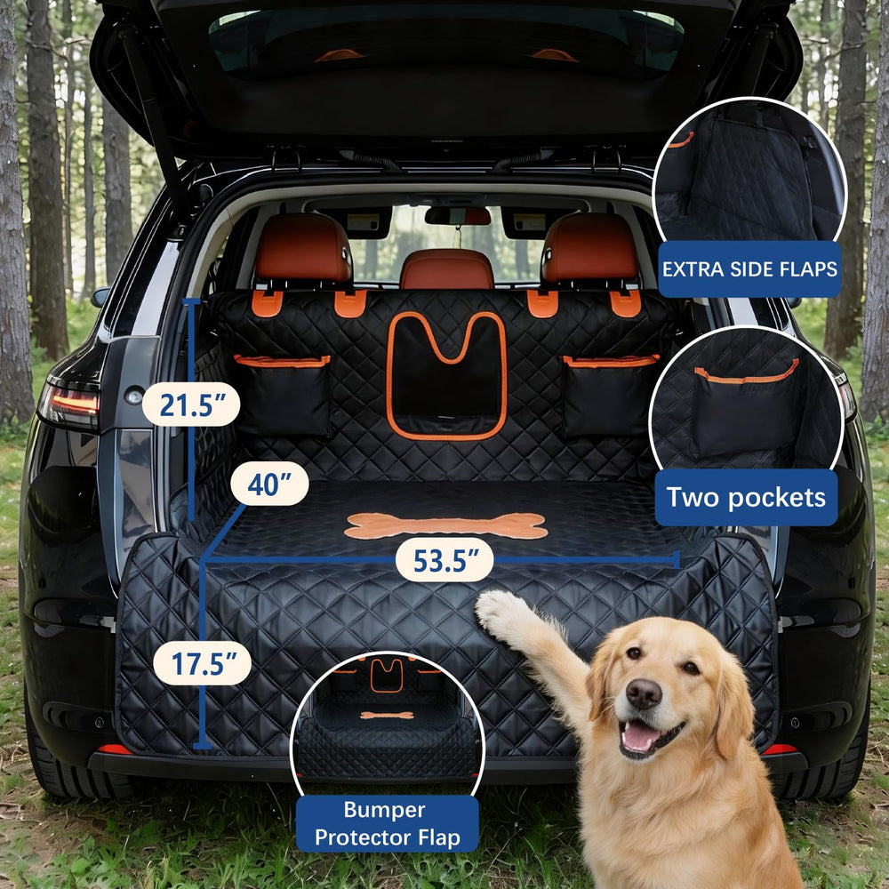 PREWERK bumper flap detail protects bumper and cargo area during loading