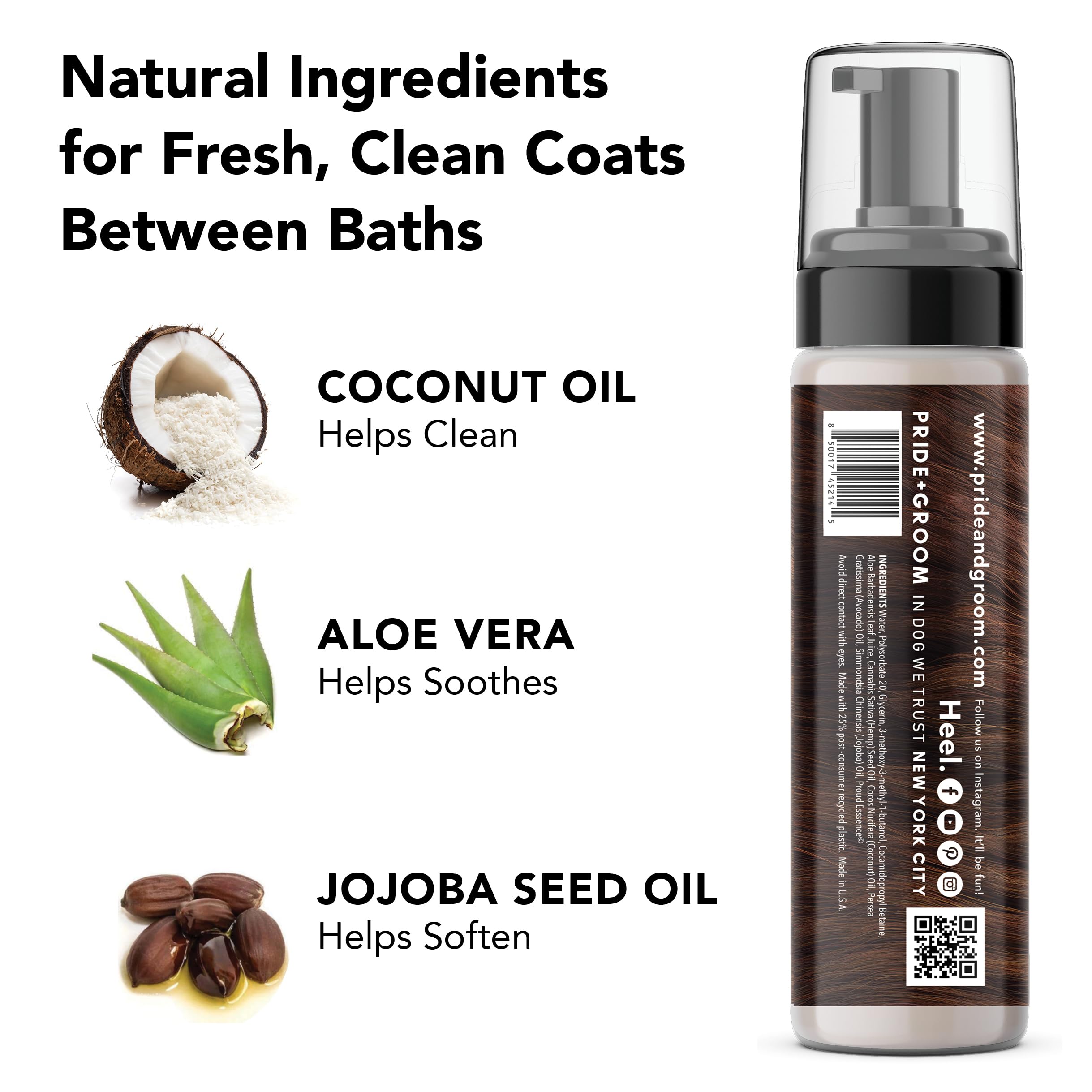 PRIDE AND GROOM Mane Tame on-the-go grooming solution for busy owners.