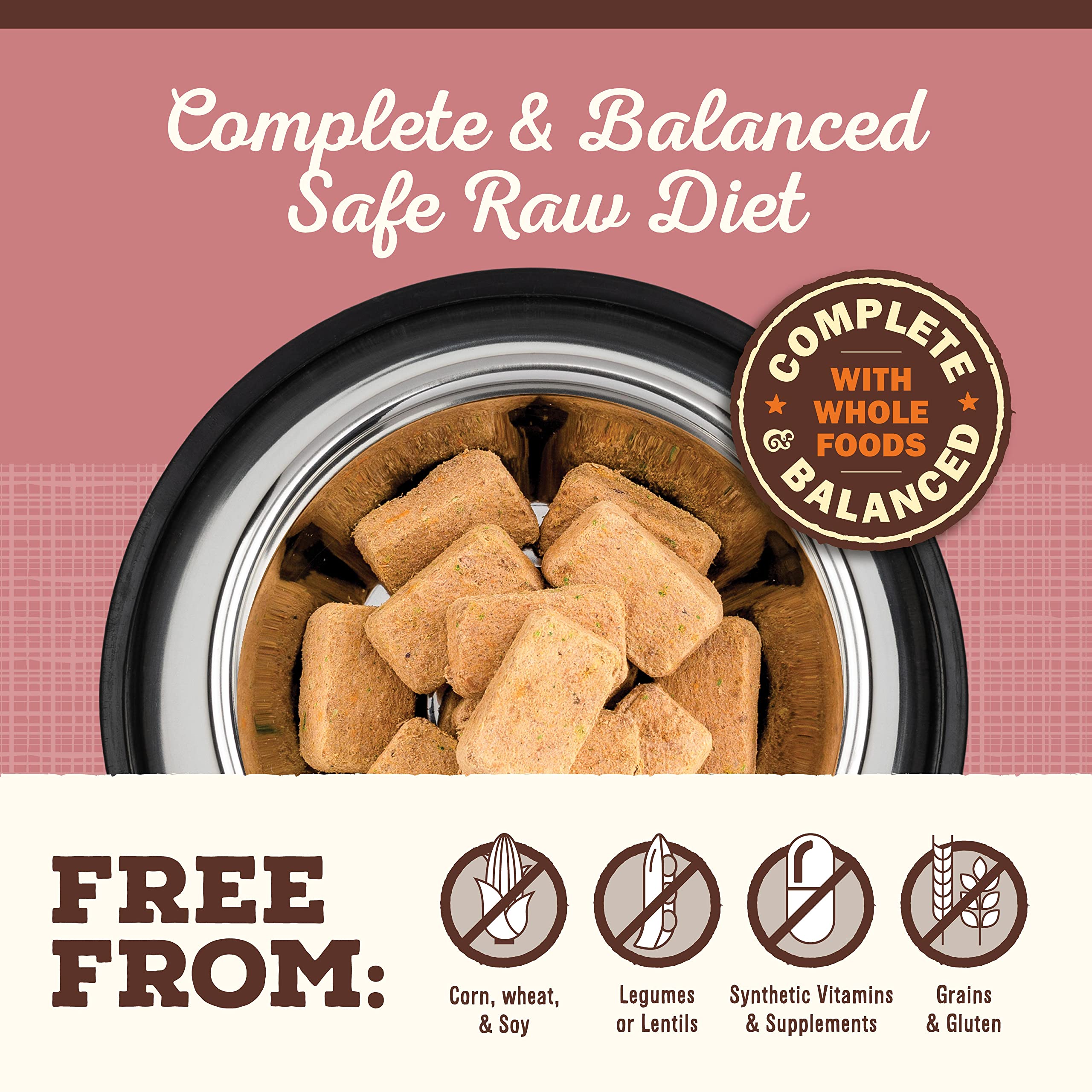High-protein Primal nuggets support active dogs during meals