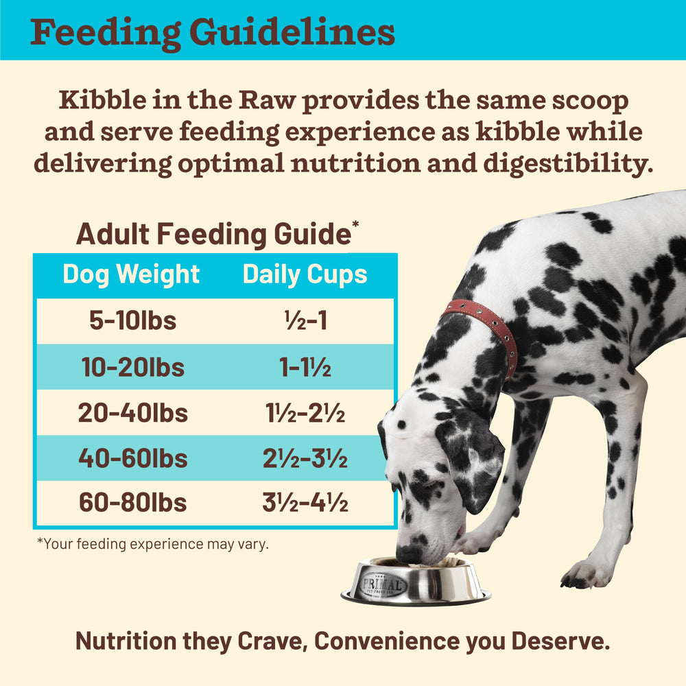 Primal Kibble in The Raw USA-made label confirms domestic production.