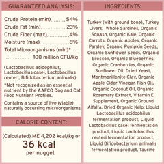 Primal nuggets rehydrated to enhance flavor and texture