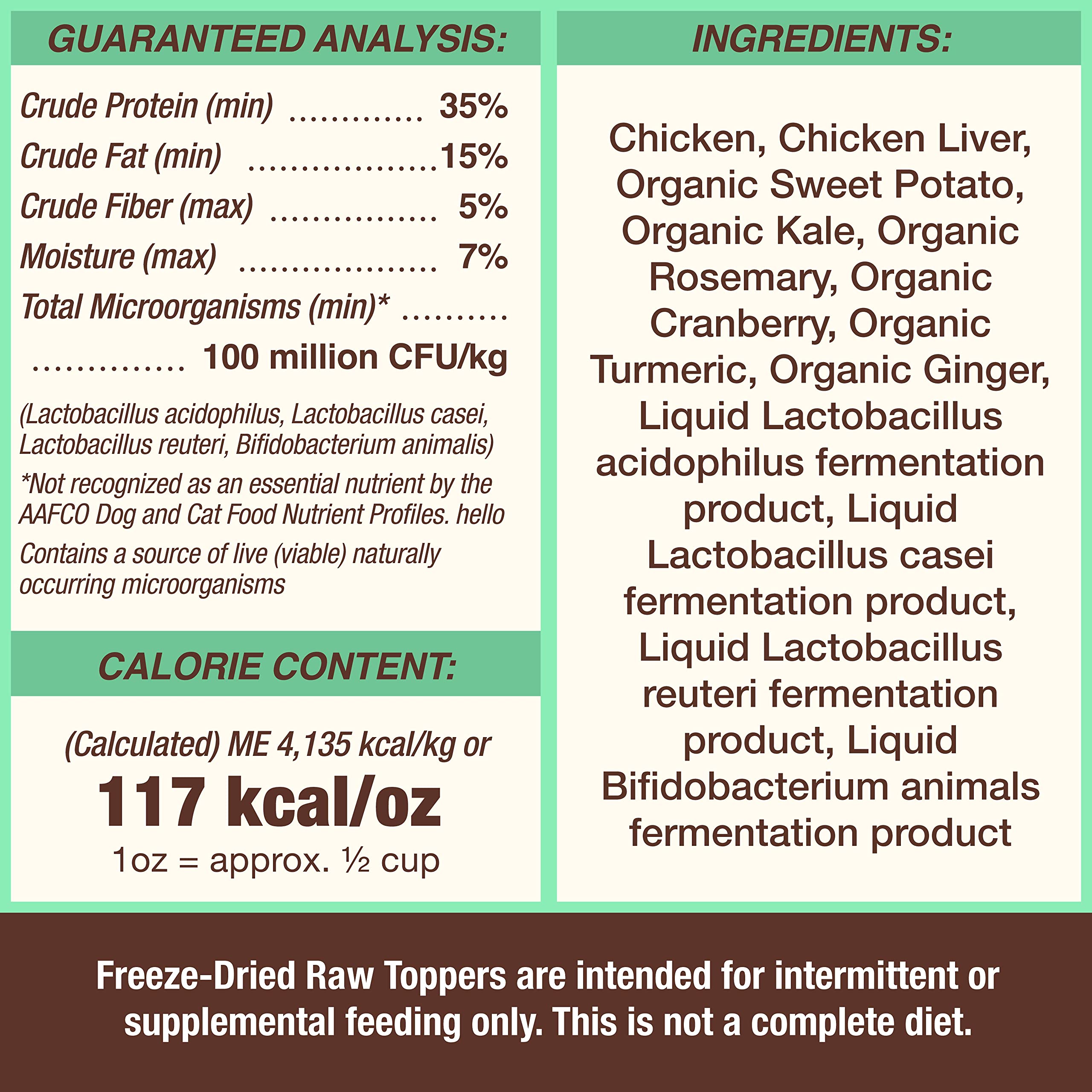 Primal grain-free meal mixers ingredients close-up, high-quality proteins and produce