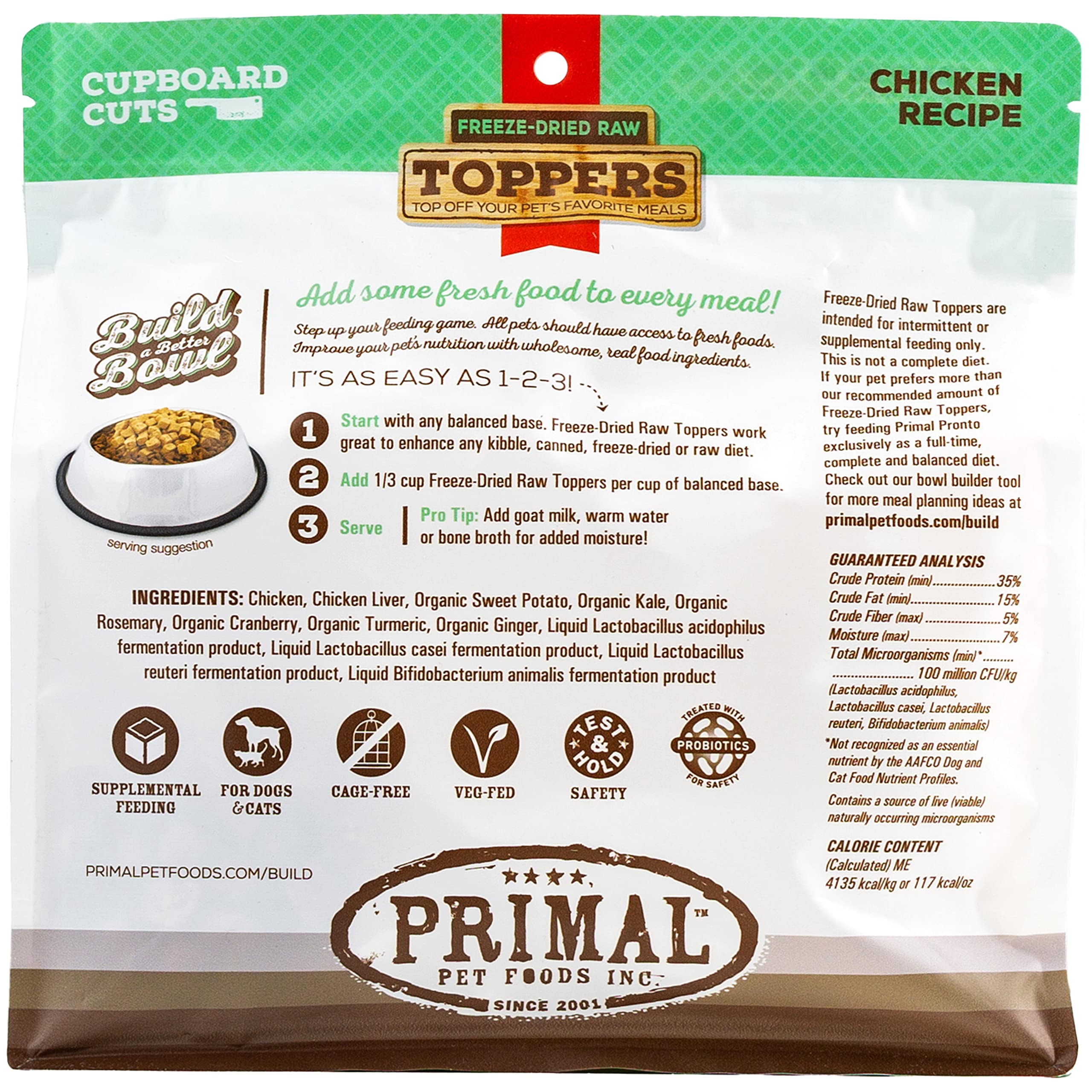 Primal USA-made toppers, premium quality and traceable production